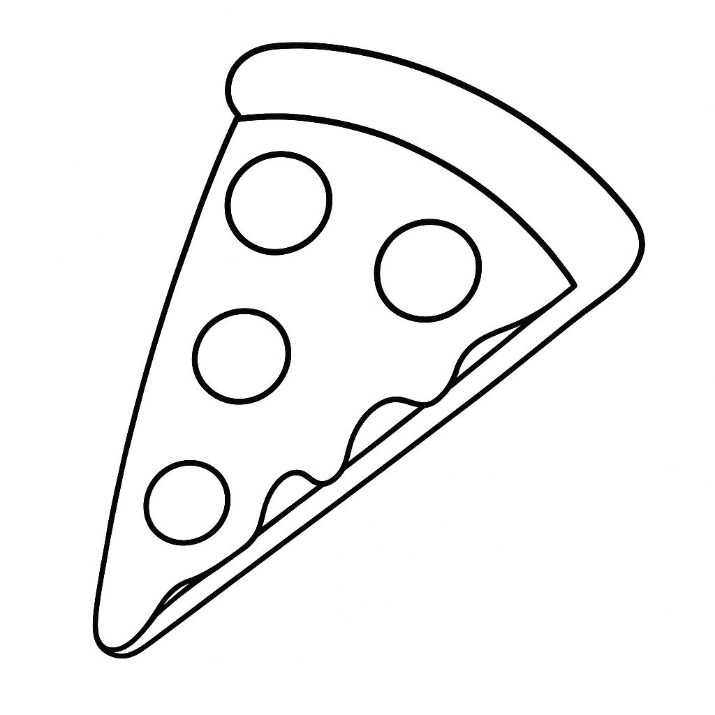 Pizza Coloring Pages for Kids 2026 – Easy PDF Download