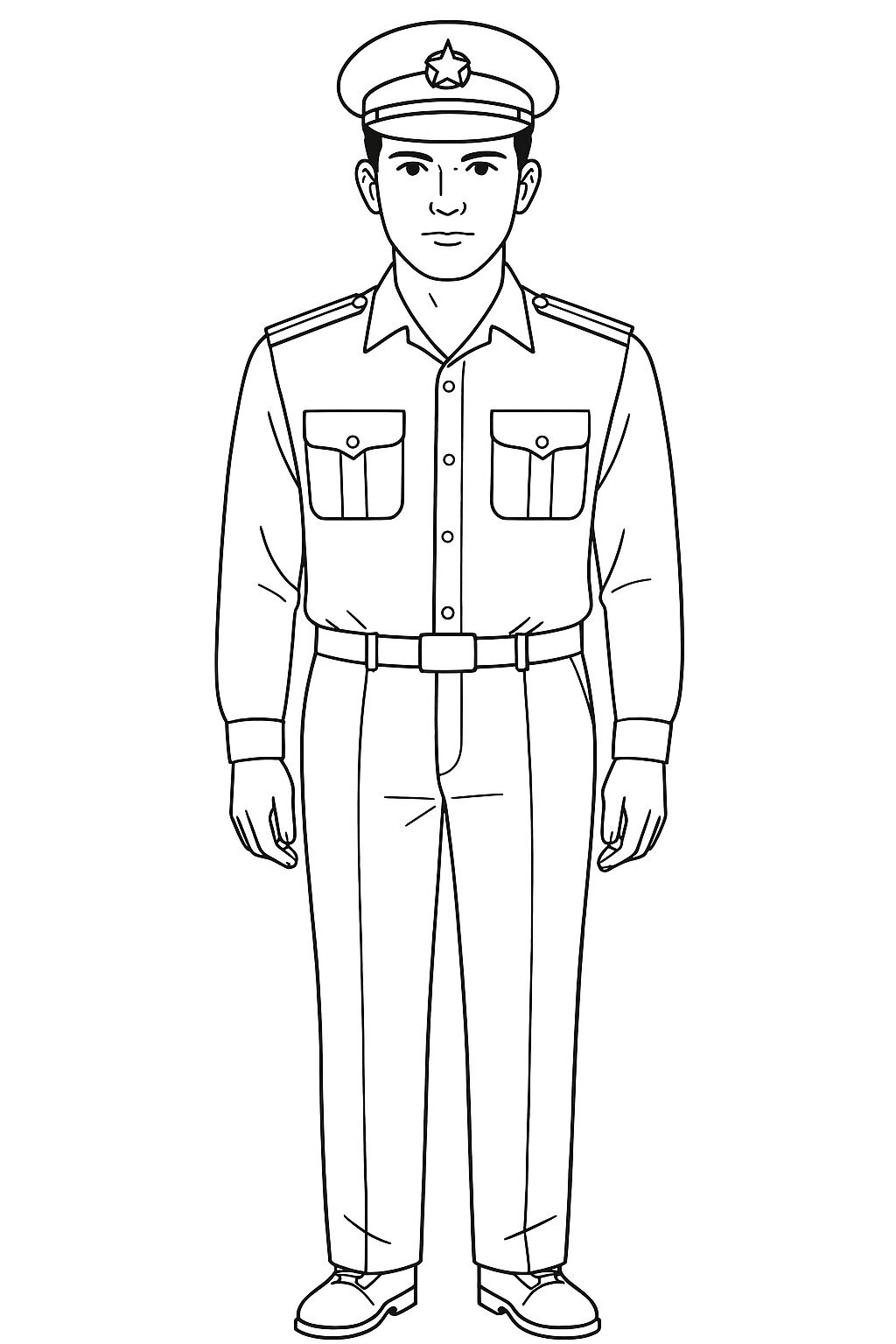 Realistic Policeman