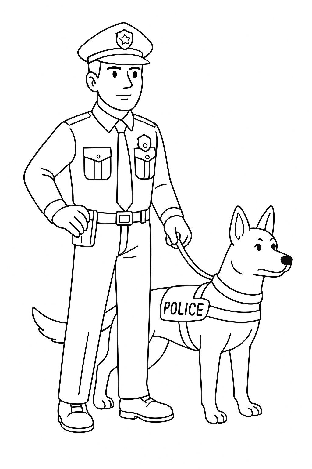 Police with K9 Unit