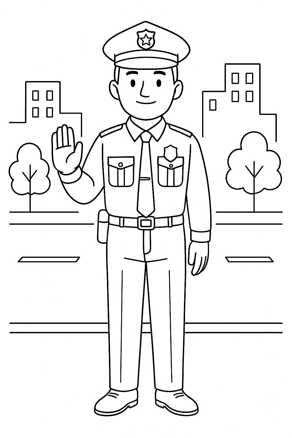 City Patrol Police Officer