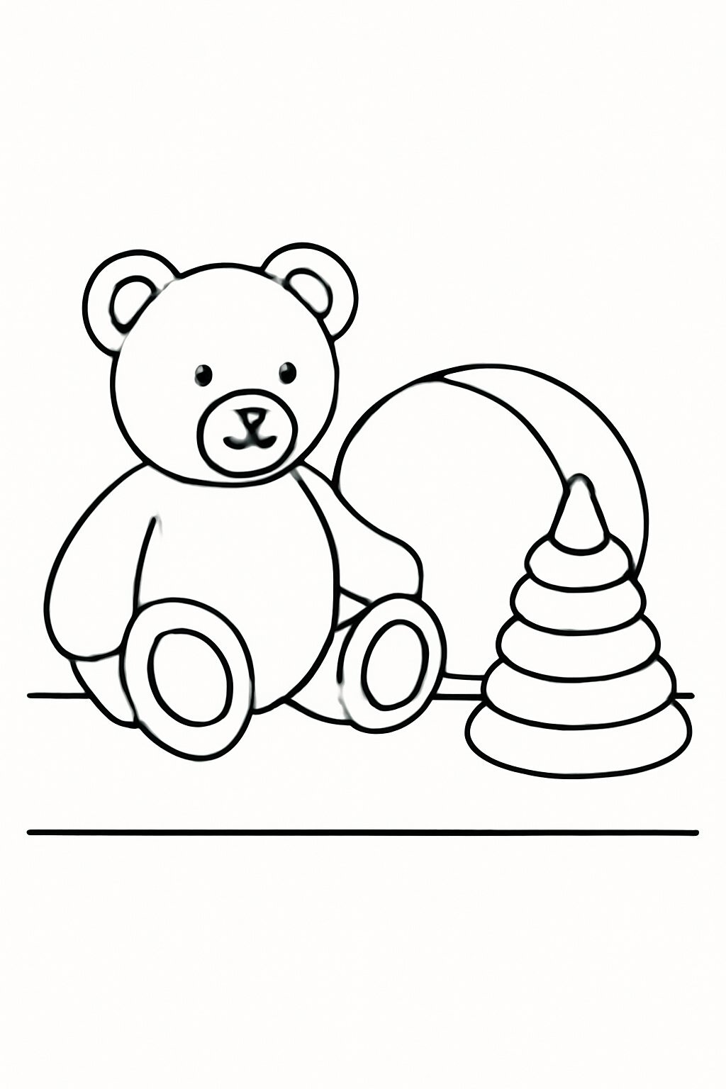 Preschool Toy Coloring Pages for Kids 2026
