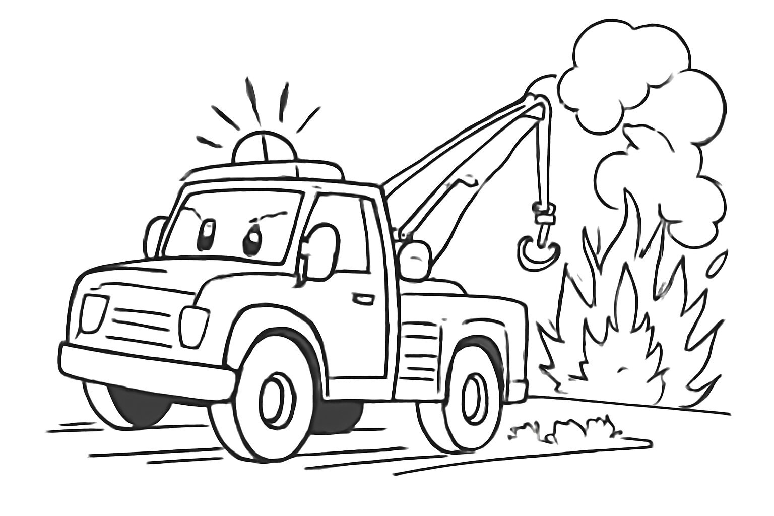 Action Fire Truck