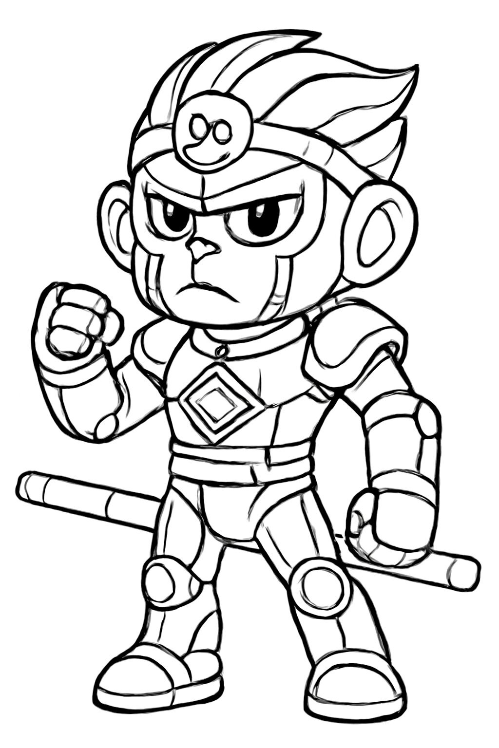 Metallic Sun Wukong