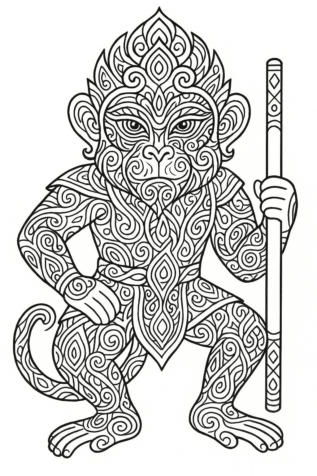Artistic Sun Wukong