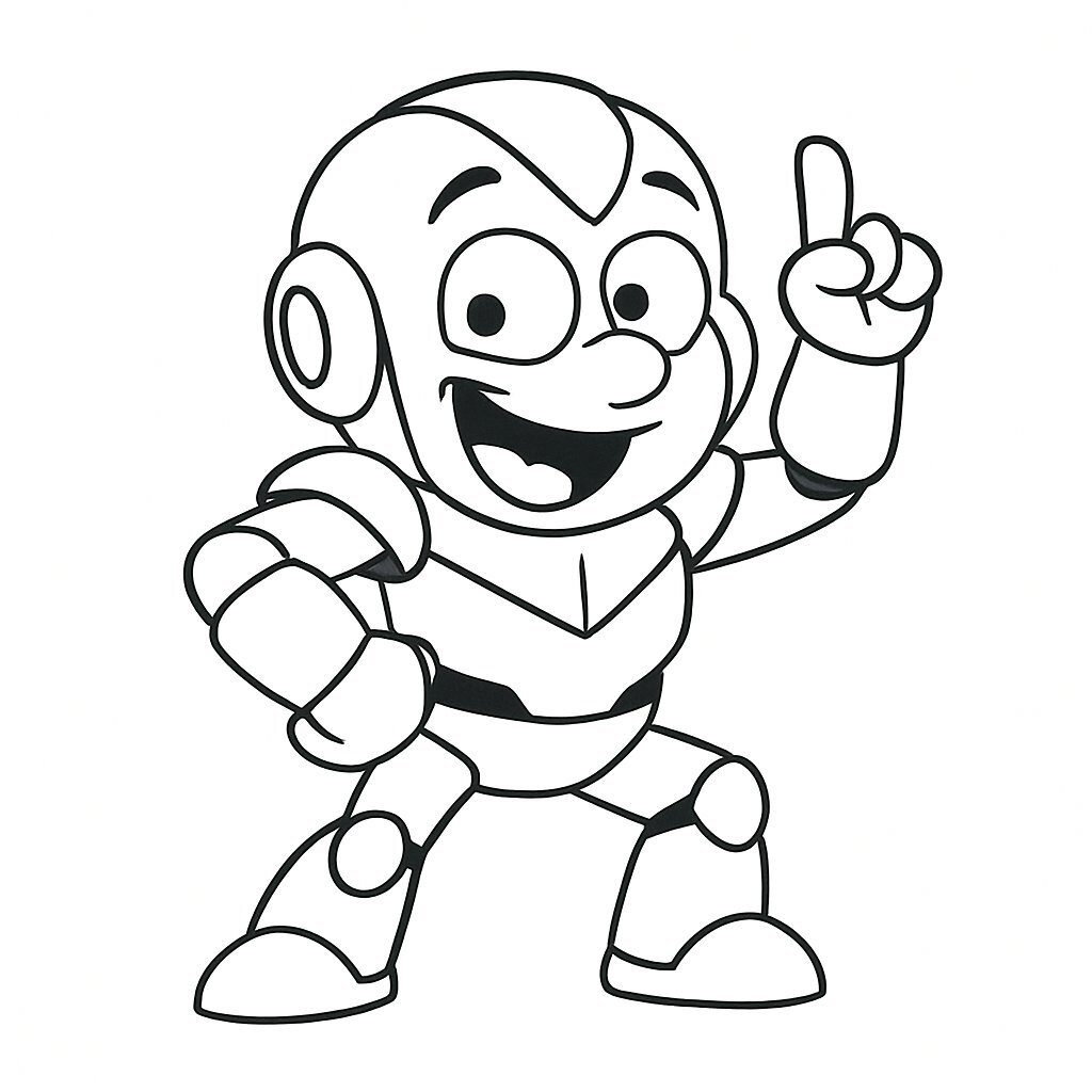 Superhero Robot Coloring Pages for Kids 2026 – Free PDF Download
