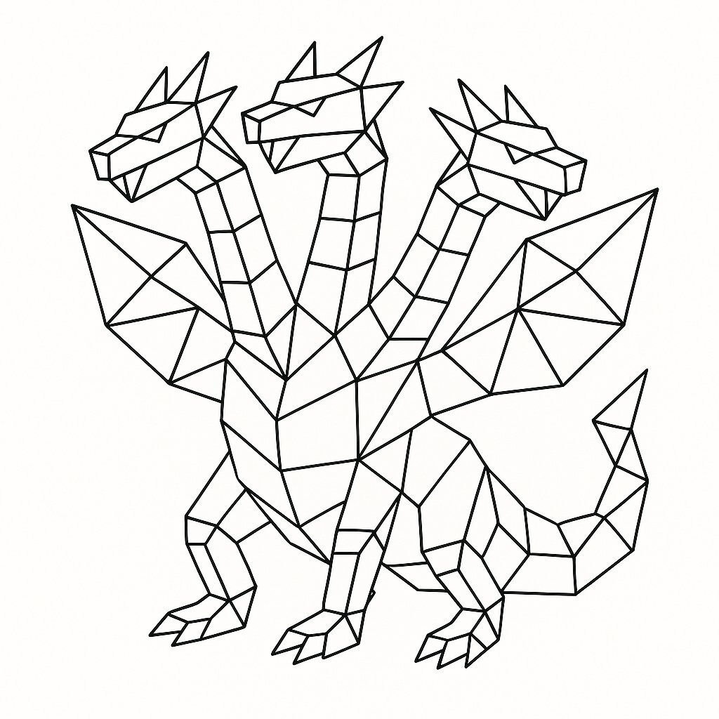 Geometric Dragon