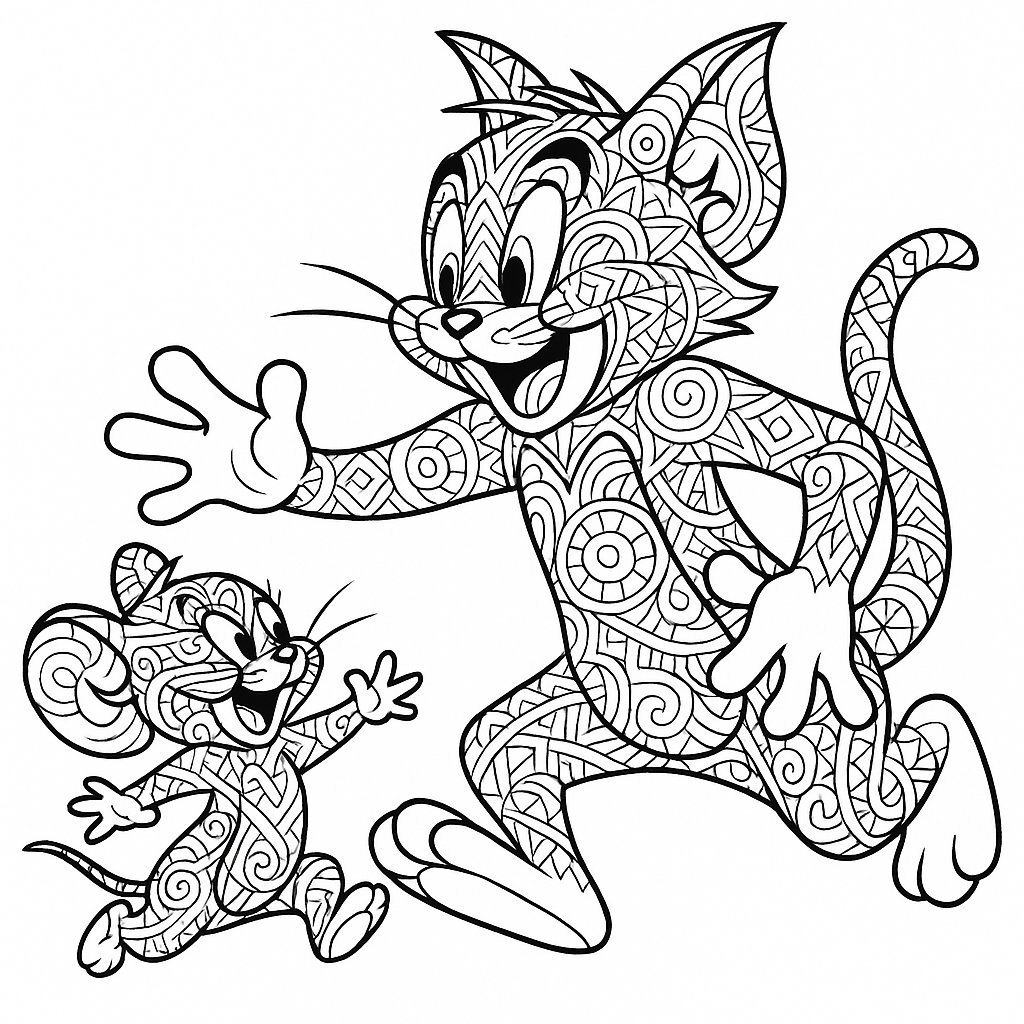 Tom and Jerry Art Style