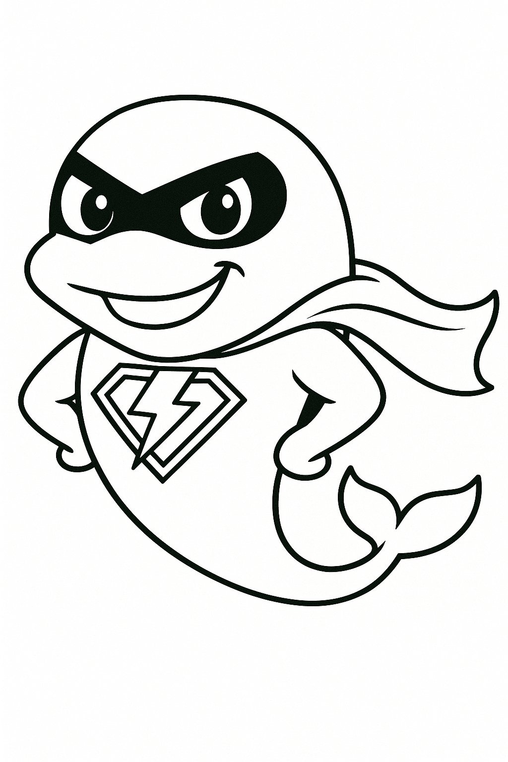Superhero Whale
