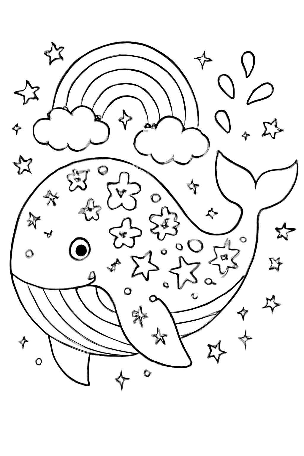 Rainbow Whale