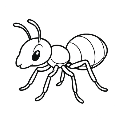 Ant Coloring Pages for Kids 2026 – Free PDF Download