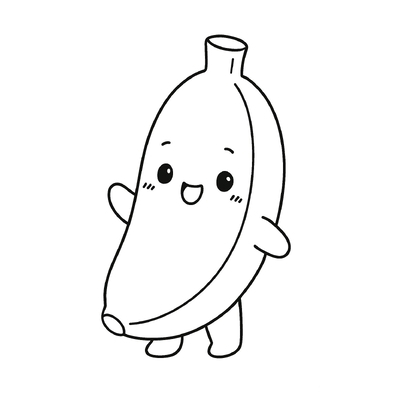 Banana Coloring Pages for Kids 2026 – Free PDF Download