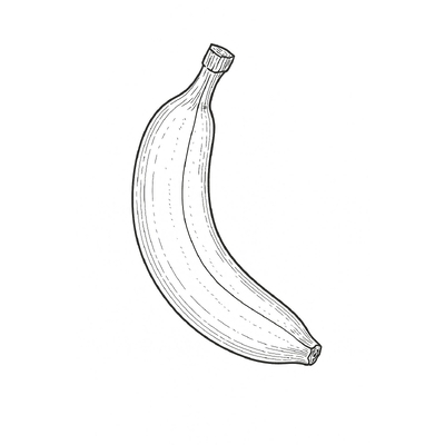 Banana Coloring Pages for Kids 2026 – Free PDF Download