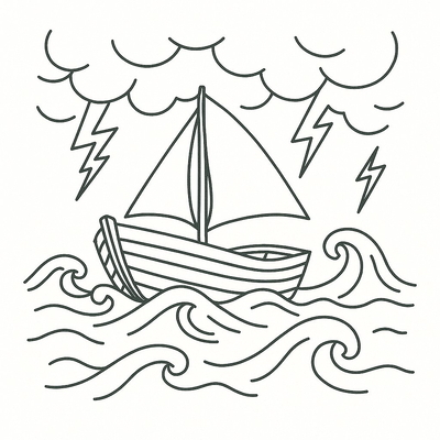 Beautiful Ship Coloring Pages for Kids – Free PDF Download 2026