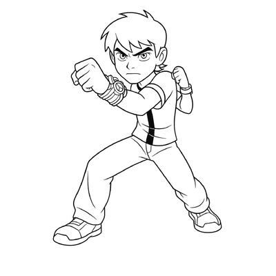 Ben 10 Coloring Pages for Kids – Most Fun and Exciting 2026