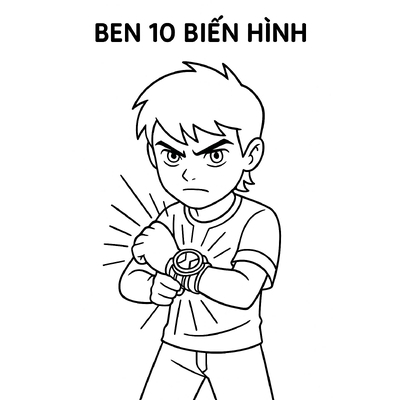 Ben 10 Coloring Pages for Kids – Most Fun and Exciting 2026