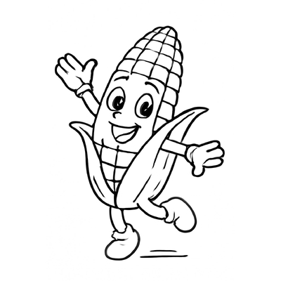 Corn Coloring Pages for Kids 2026 – Free PDF Download