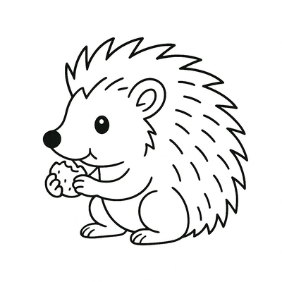 Cute Hedgehog Coloring Pages for Kids – Free PDF Download 2026