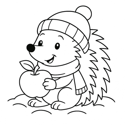 Cute Hedgehog Coloring Pages for Kids – Free PDF Download 2026
