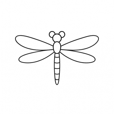 Dragonfly Coloring Pages for Kids 2026