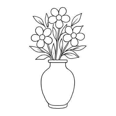 Flower Coloring Pages for Kids 2026 - Beautiful Coloring Pictures