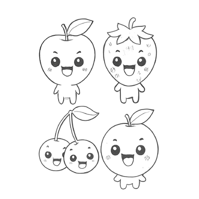 Fruit Coloring Pages for Kids 2026 – Free PDF Download