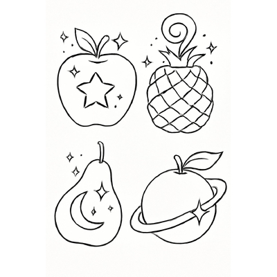 Fruit Coloring Pages for Kids 2026 – Free PDF Download