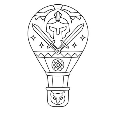 Hot Air Balloon Coloring Pages for Kids 2026 – Free PDF Sheets