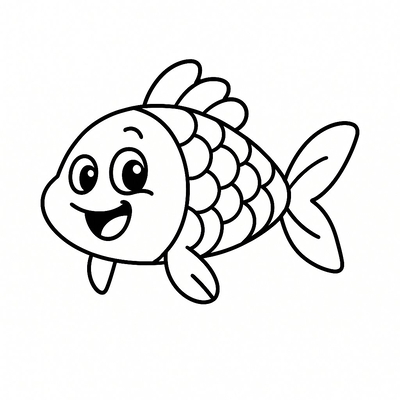 Koi Fish Coloring Pages for Kids 2026
