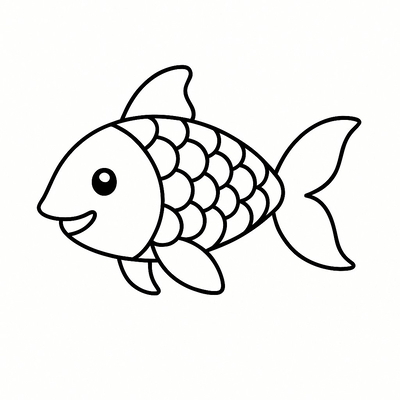Koi Fish Coloring Pages for Kids 2026