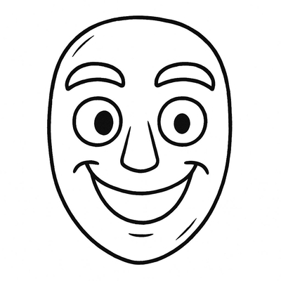 Mid-Autumn Festival Mask Coloring Pages for Kids 2026 – Download PDF