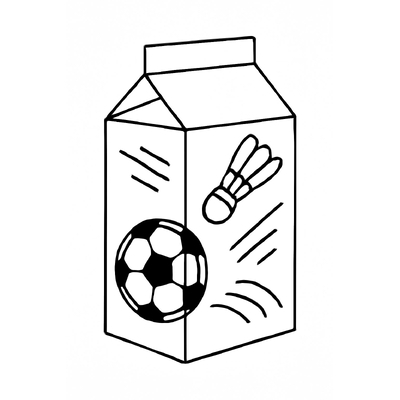 Milk Carton Coloring Pages for Kids 2026 - Cute Coloring Pictures