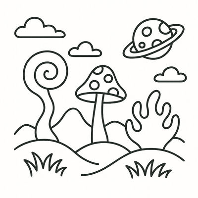Nature Coloring Pages for Kids 2026