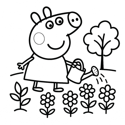 Peppa Pig Coloring Pages for Kids 2026 – Free PDF Sheets