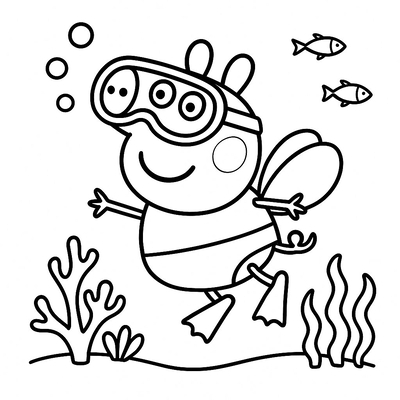 Peppa Pig Coloring Pages for Kids 2026 – Free PDF Sheets