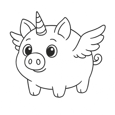 Piggy Bank Coloring Pages for Kids 2026 - Cute Coloring Pictures