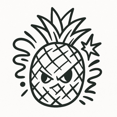 Pineapple Coloring Pages for Kids 2026 – Beautiful Coloring Sheets