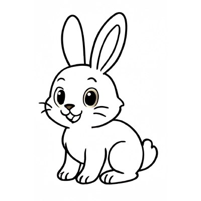 Rabbit Coloring Pages for Kids 2026 – Free PDF Download