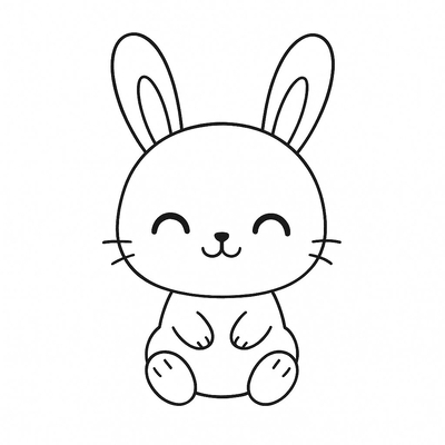 Rabbit Coloring Pages for Kids 2026 – Free PDF Download