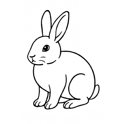 Rabbit Coloring Pages for Kids 2026 – Free PDF Download