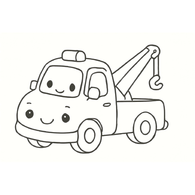 Rescue Truck Coloring Pages for Kids 2026 – Free PDF Download