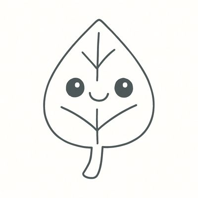 Simple Leaf Coloring Pages for Kids 2026 - Download PDF