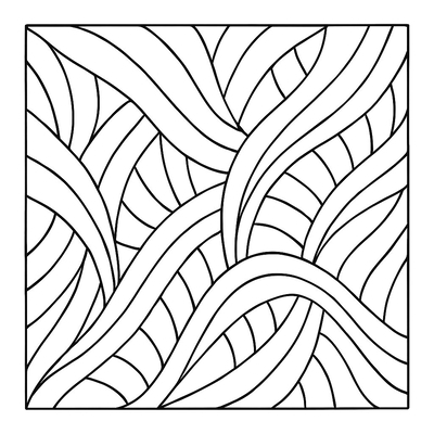 Square Coloring Pages for Kids 2026 - Easy PDF Download