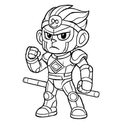 Sun Wukong Coloring Pages for Kids 2026 – Beautiful Coloring Sheets