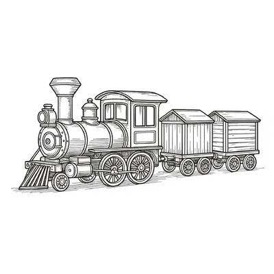 Train Coloring Pages for Kids 2026 – Beautiful Coloring Sheets