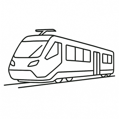 Train Coloring Pages for Kids 2026 – Beautiful Coloring Sheets