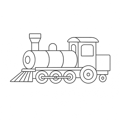 Train Coloring Pages for Kids 2026 – Beautiful Coloring Sheets