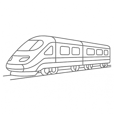 Train Coloring Pages for Kids 2026 – Beautiful Coloring Sheets