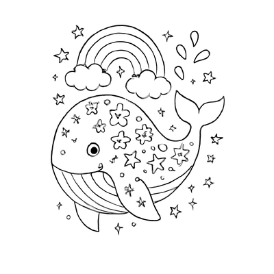 Whale Coloring Pages for Kids 2026 – Fun PDF Download