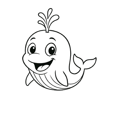 Whale Coloring Pages for Kids 2026 – Fun PDF Download