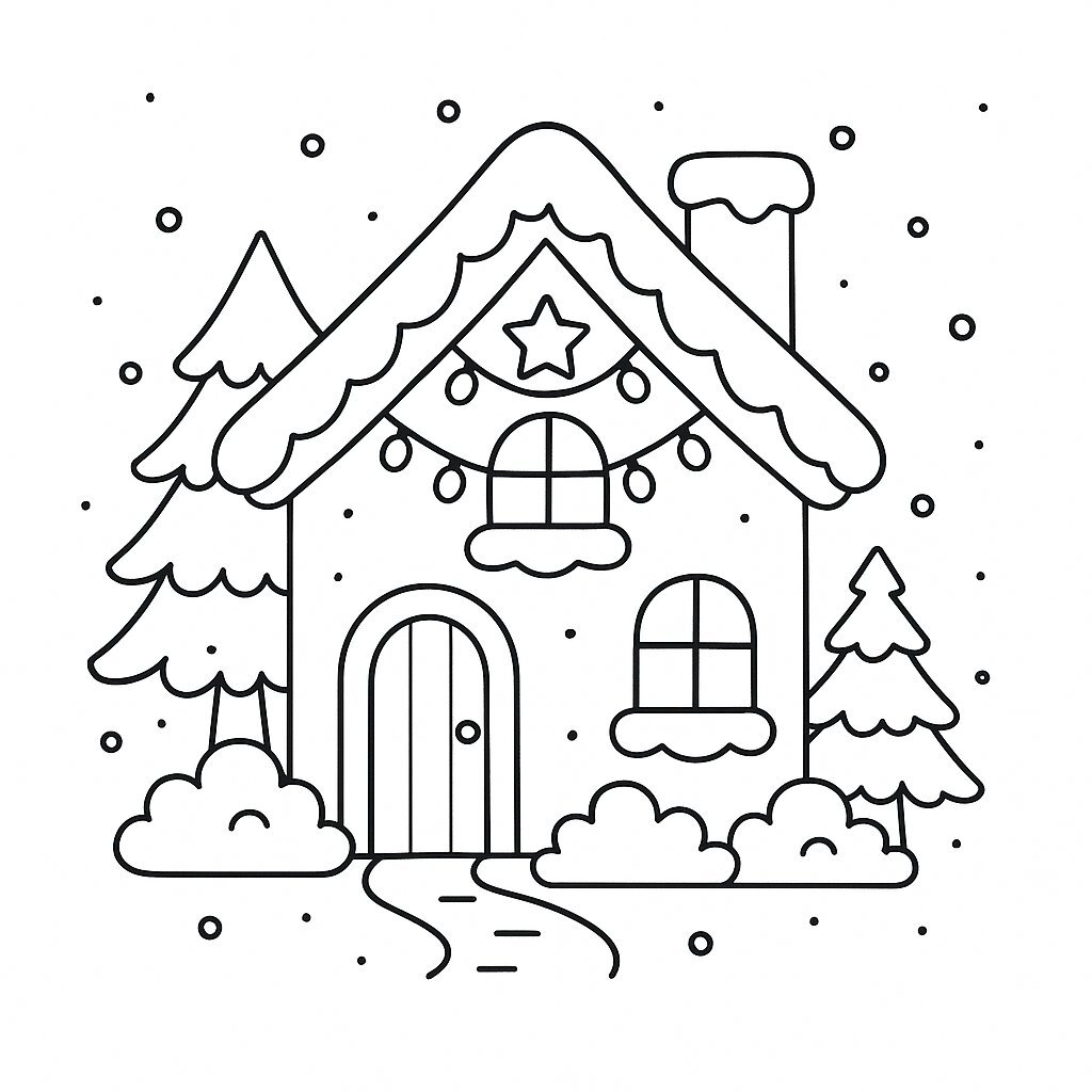 Winter Dollhouse